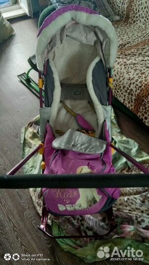Санки коляска ника 7 2