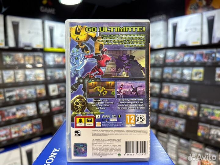 Игра Ben 10: Ultimate Alien Cosmic Destruction (PS