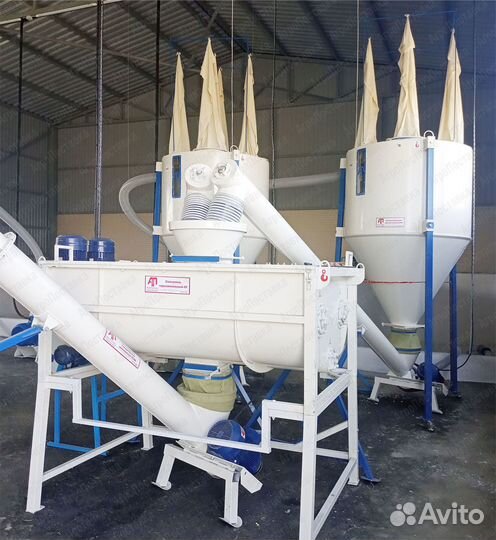 Горизонтальный смеситель