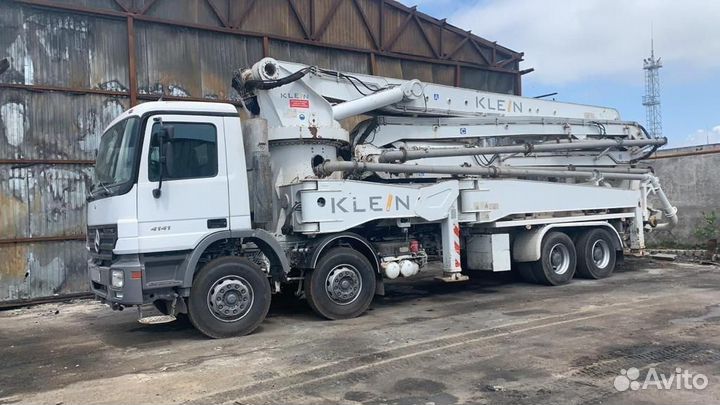 Автобетоносмеситель Mercedes-Benz Actros 4141B, 2007