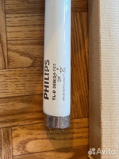 Лампа люминесцентна двухцокольная philips TL-D 36w