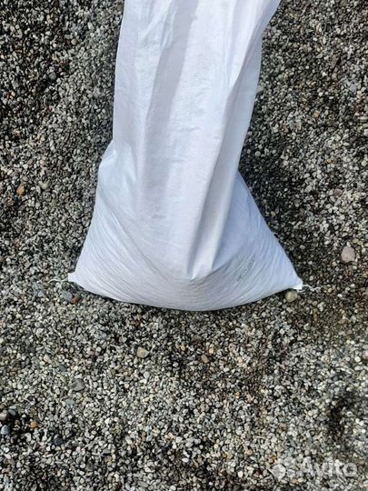 Щебень в мешках