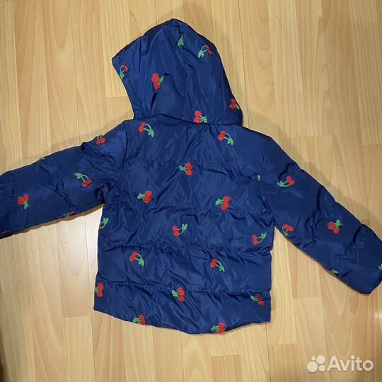 Куртка тёплая детская на девочку 110 размер