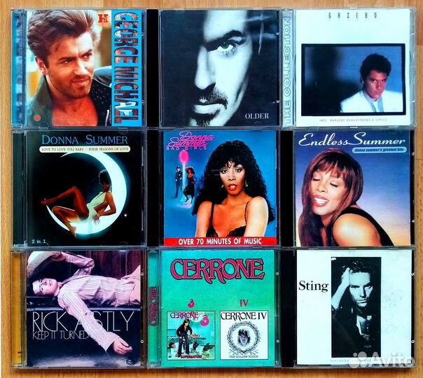 CD диски. Зарубежная музыка