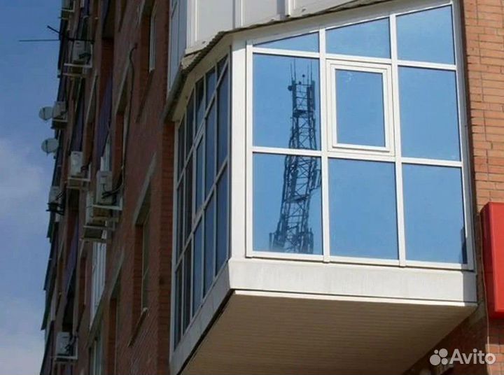 Остекление балконов под ключ. Рассрочка без банка