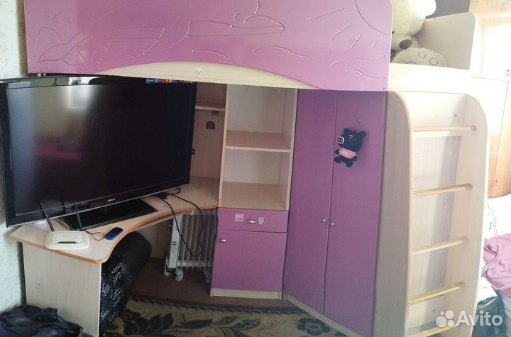 Детская двуярусная кровать