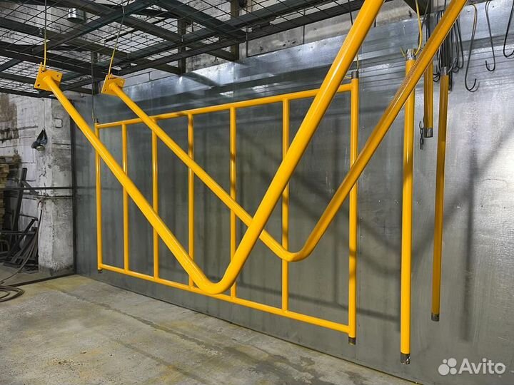 Порошковая (полимерная покраска) металлоизделий