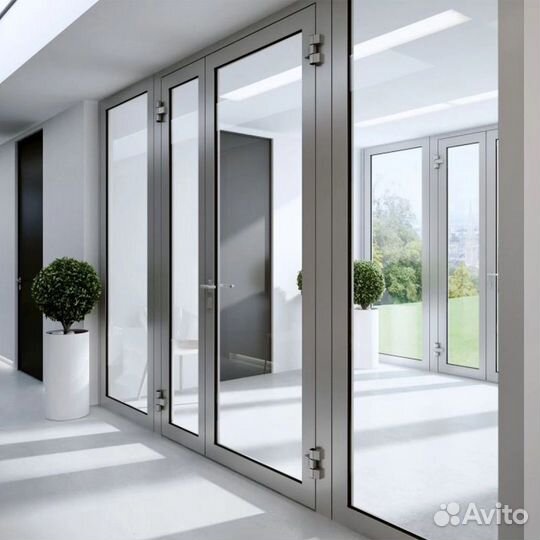 Окна от завода пластиковые алюминиевые двери
