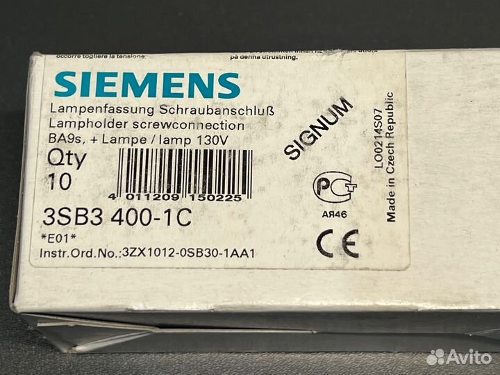 Siemens 3SB3400-1C новое, 79 шт