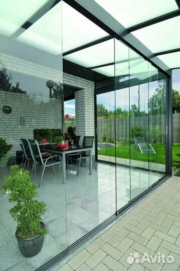 Остекленные,климатические беседки,маркизы