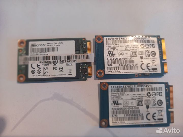 Ssd msata Sandisk,Micron