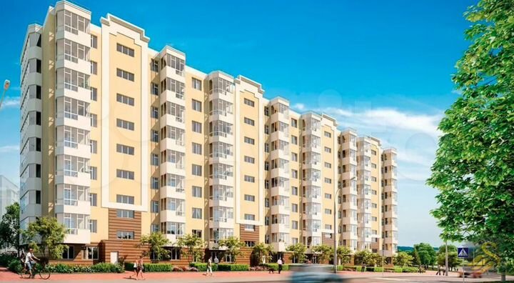 1-к. квартира, 34,9 м², 9/9 эт.