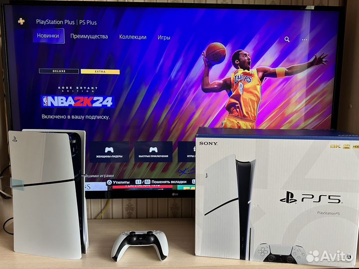 Sony playstation 5 ps5 slim с дисководом