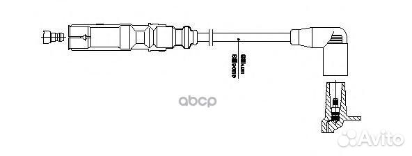 Провод высоковольтный Audi/Skoda/VW 1a32/25 bremi