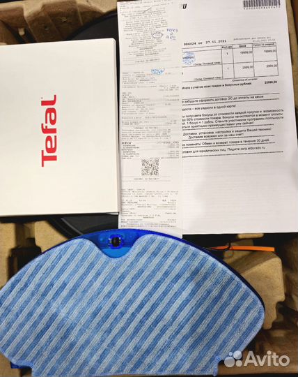 Продам робот-пылесос tefal X-pioner 60