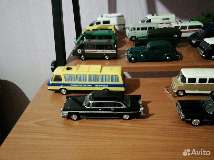 Модельки автомобилей СССР 1/43