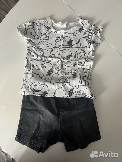 Детские вещи пакетом на мальчика 86 92