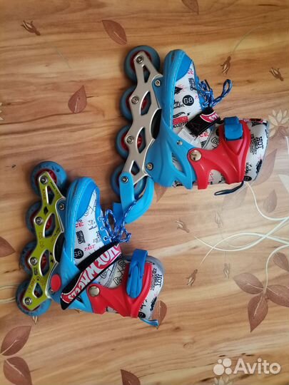 Ролики раздвижные р. 30-33