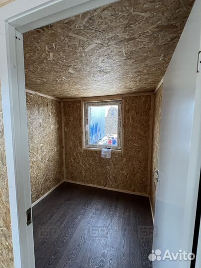 Бытовка вагончик пост охраны проходная в OSB