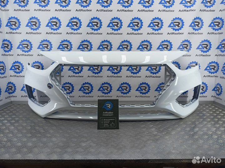 Бампер передний Hyundai Solaris 2