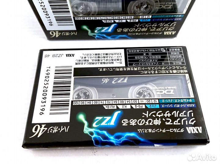 Аудиокассета кассета Axia (Fuji) J'z 2 46 - 1993 г