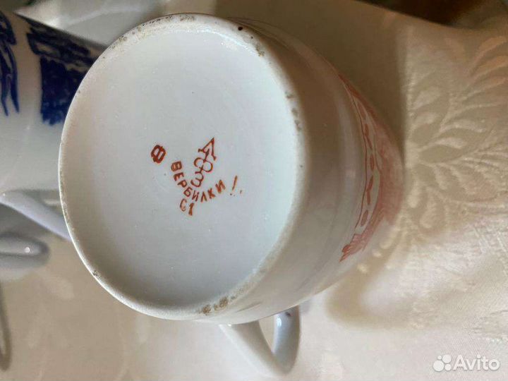 Кружки чайные СССР винтаж