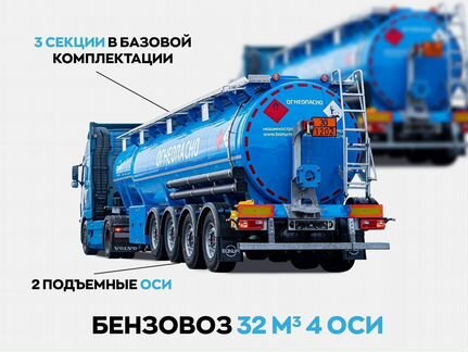 Полуприцеп бензовоз Bonum 914211, 2024