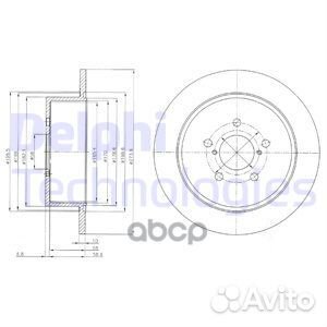 Диск тормозной subaru legacy/outback 2.0-3.0 03