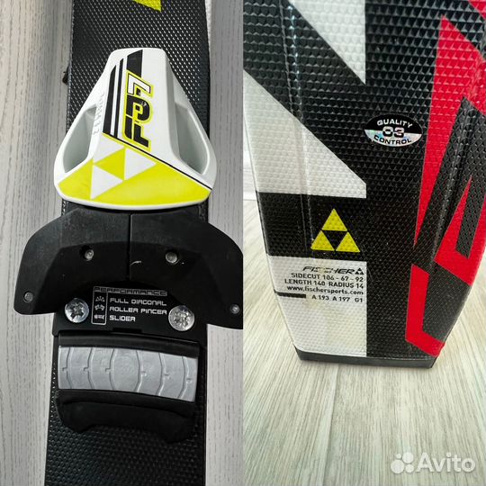 Горные лыжи женский комплект Fischer, Tecnica