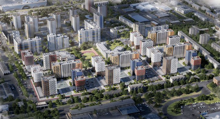 3-к. квартира, 77,8 м², 5/15 эт.