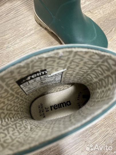 Резиновые сапоги reima 24