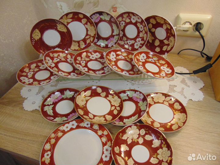 Блюдце Вербилки,дулёво, для заказа