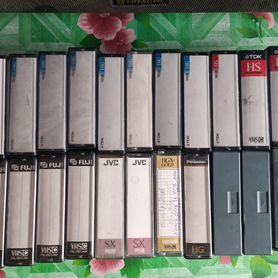 Блок видеокассет VHS-C TDK & JVC & fuji Б/У