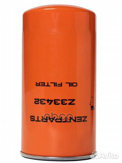 Z33432 фильтр масляный H212 d107 d102/92 iveco
