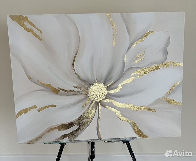 Большая картина новая ручной работы. 60х80 см