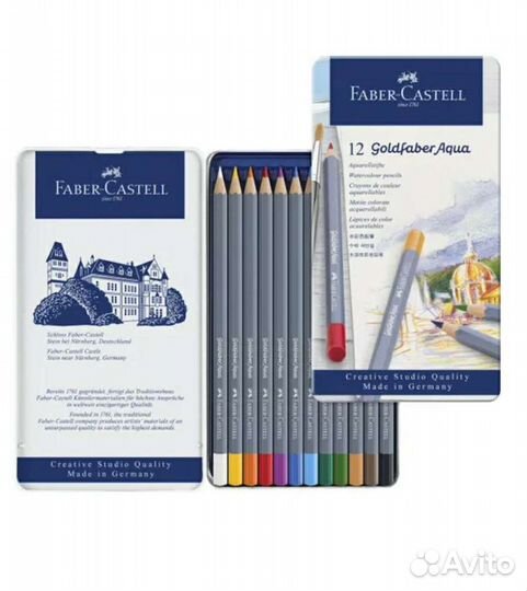 Акварельные карандаши Faber-Castell, Stabilo