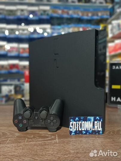 Прошитая Sony PS3 750gb + топ игры, в идеале