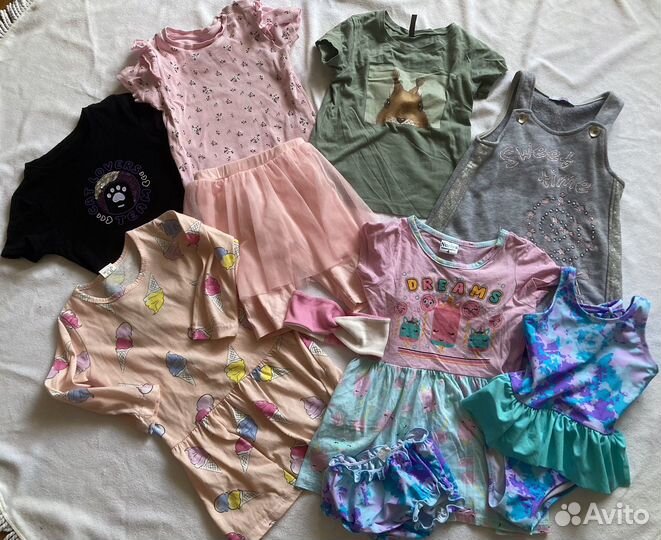 Вещи пакетом на девочку 86-92