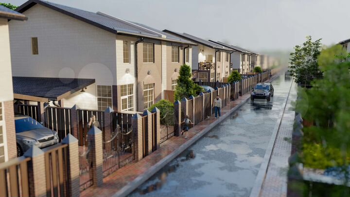 Таунхаус 150 м² на участке 1,6 сот.