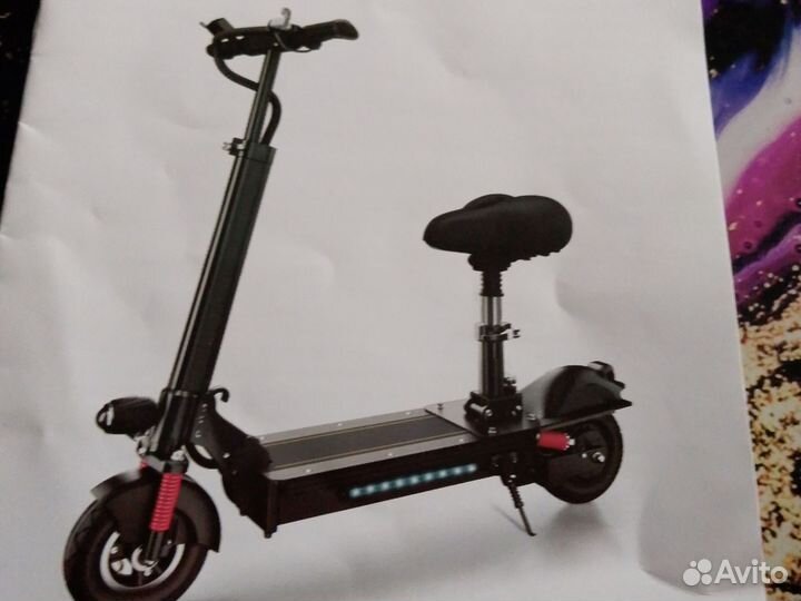 Самокат взрослый электрический
