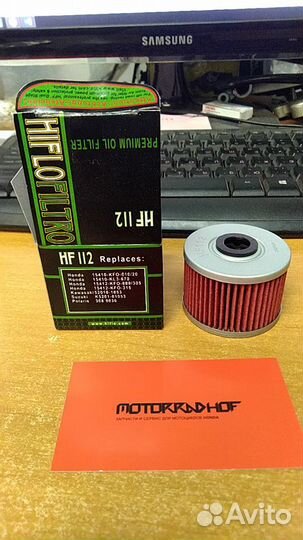 Hiflo масляный фильтр для Honda HF112