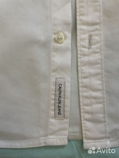 Белая рубашка Calvin Klein