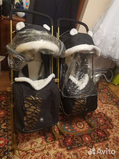 Санки коляска ника