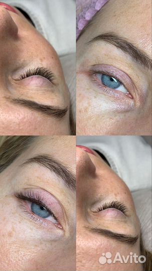 Модель на классическое наращивание ресниц