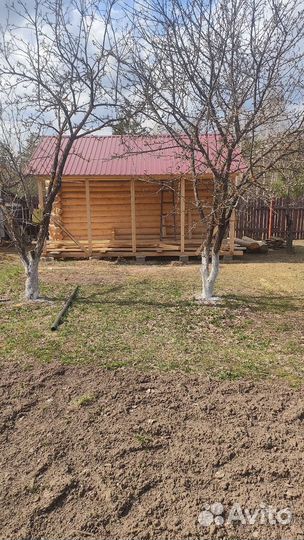 Баня 6 на 5 под крышу или под ключ. Ручная рубка