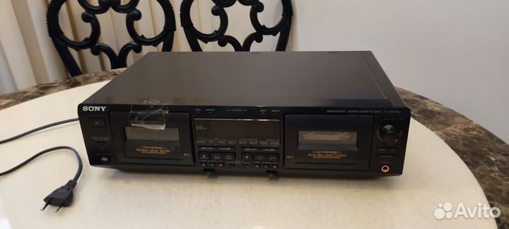 Кассетная дека sony tc