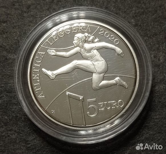 Сан-Марино 2020 Спорт Лёгкая атлетика Серебро