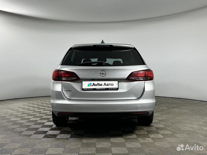 Opel Astra 1.6 AT, 2016, 125 000 км