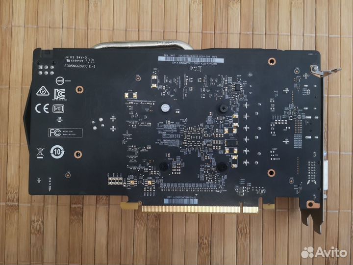 Видеокарта MSI GTX 1050 Ti Gaming X 4Gb