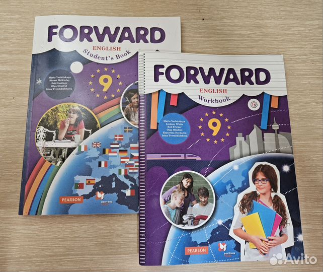 Учебник и рабочая тетрадь по английскому 9 класс